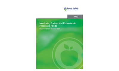 Cover of Monitoring Sodium and Potassium in Processed Foods