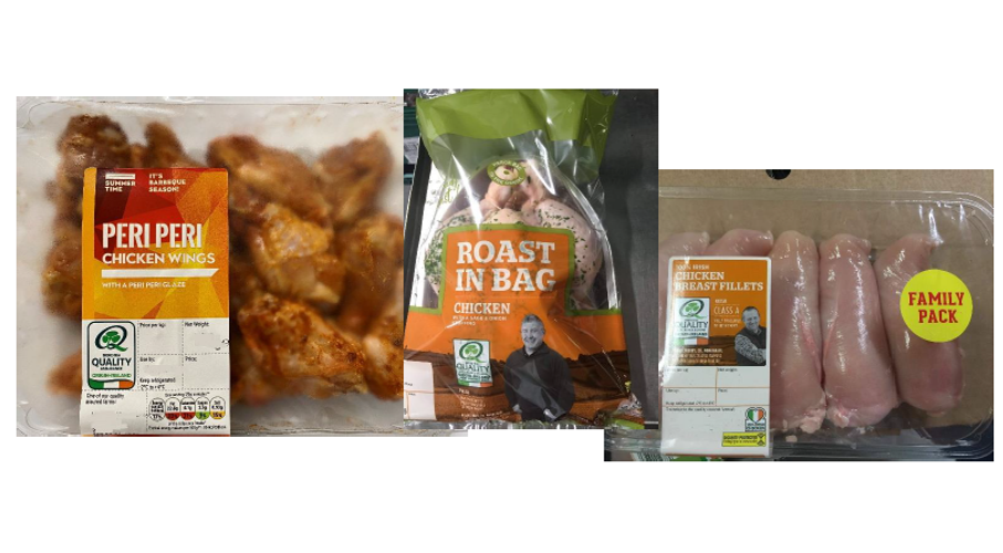 Pictures of more Lidl chicken products
