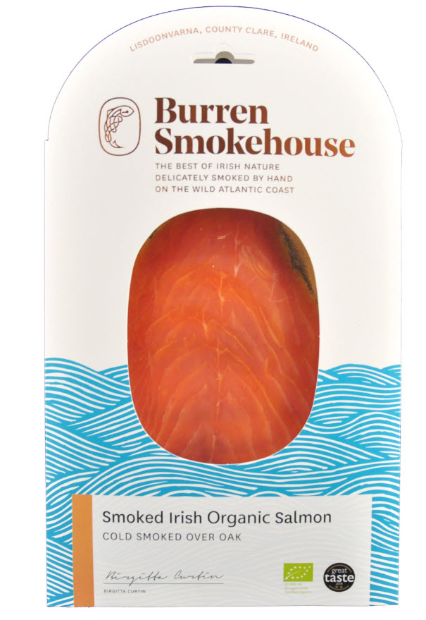 Burren Smokehouse Smoked Irish Organic Salmon