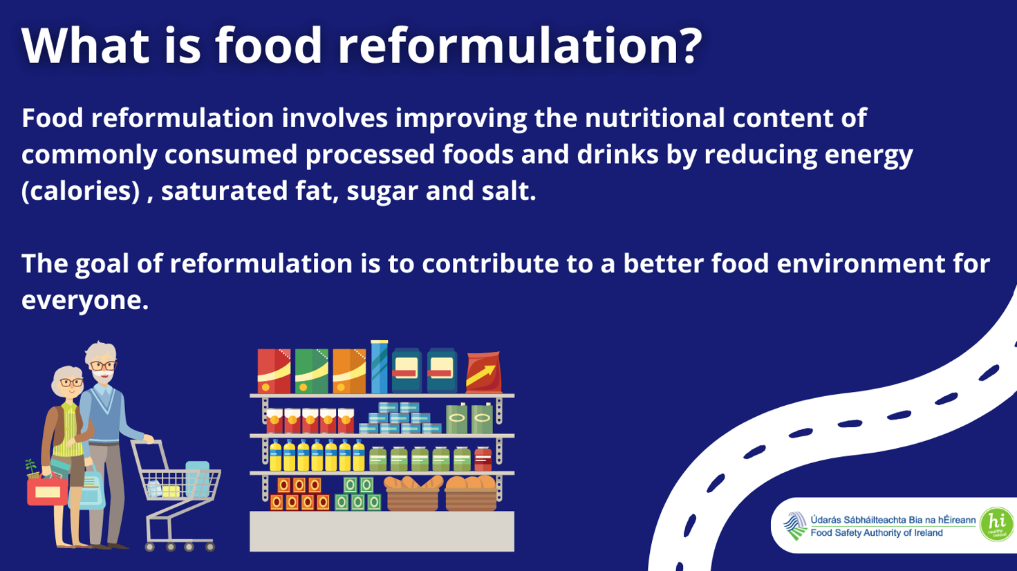 What is food reformulation