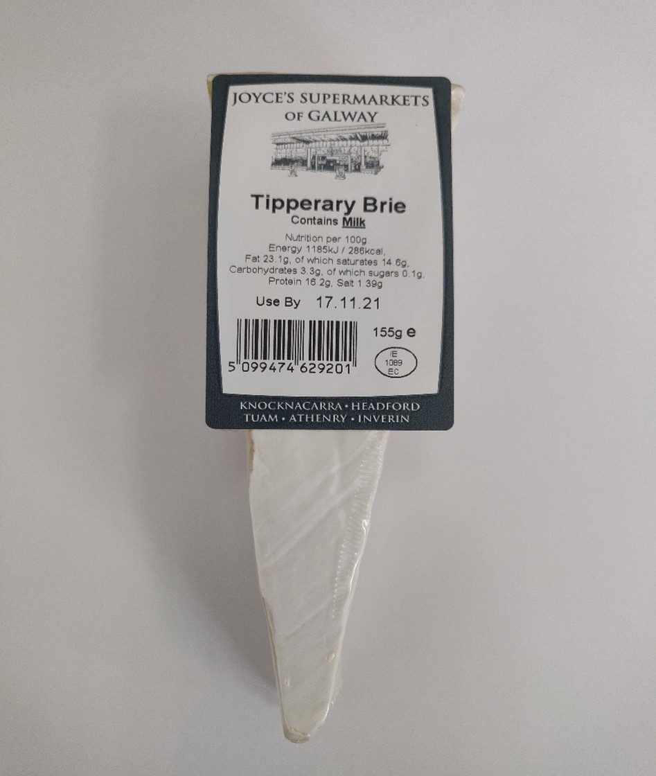 Tipperary Brie for Recall