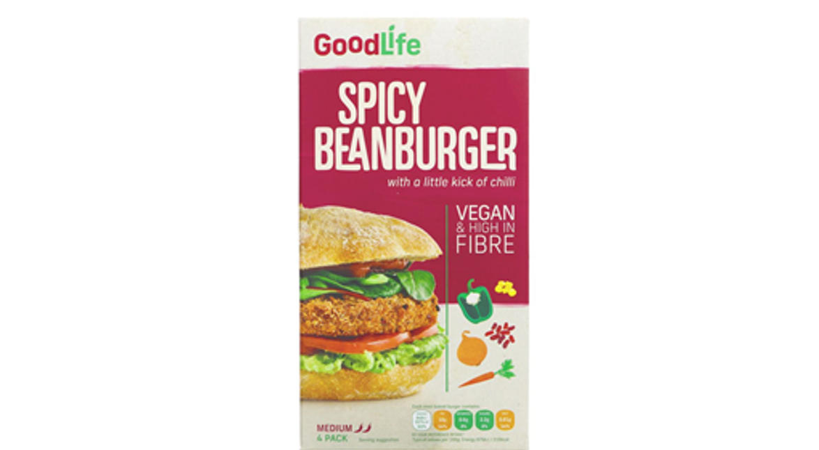 GoodLife Spicy Bean Burger