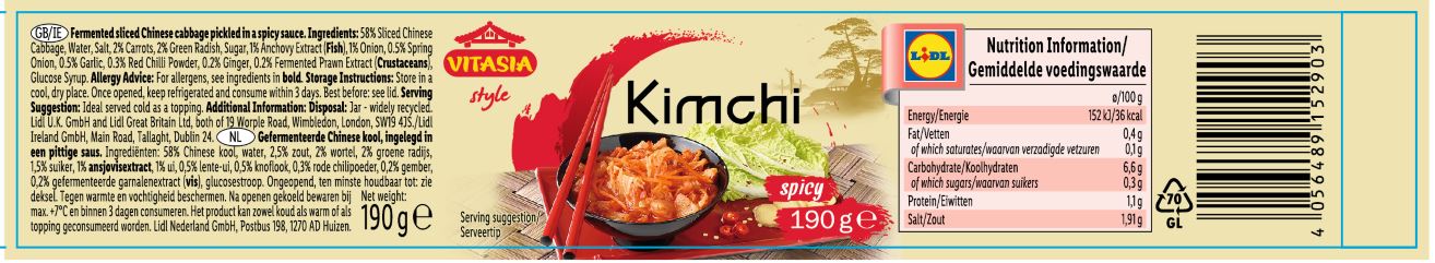 Lidl Kimchi2