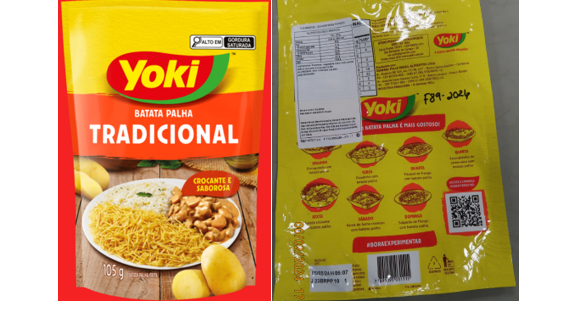 Packet of Yoki Batata Palha Tradicional