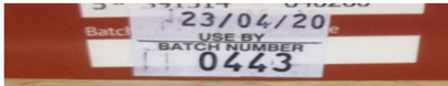 Kelly’s Hazlett Outer Box label
