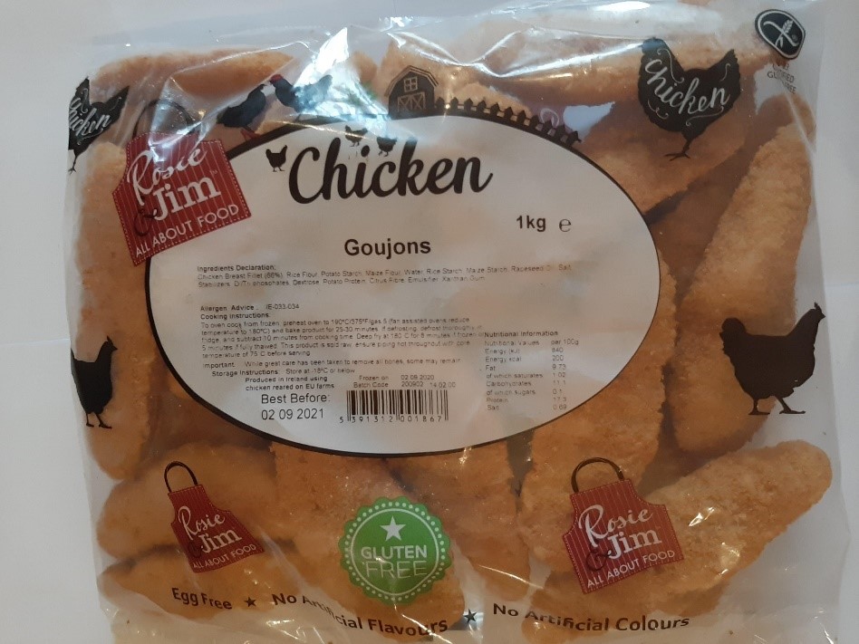 Goujons plain