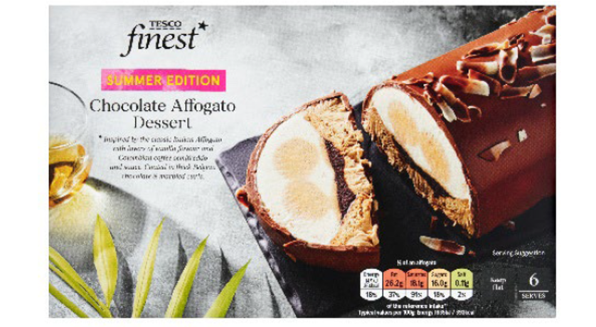Tesco Finest Summer Edition Chocolate Affogato Dessert