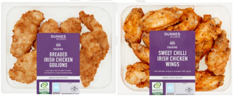 Dunnes Stores Chicken Goujons and Wings