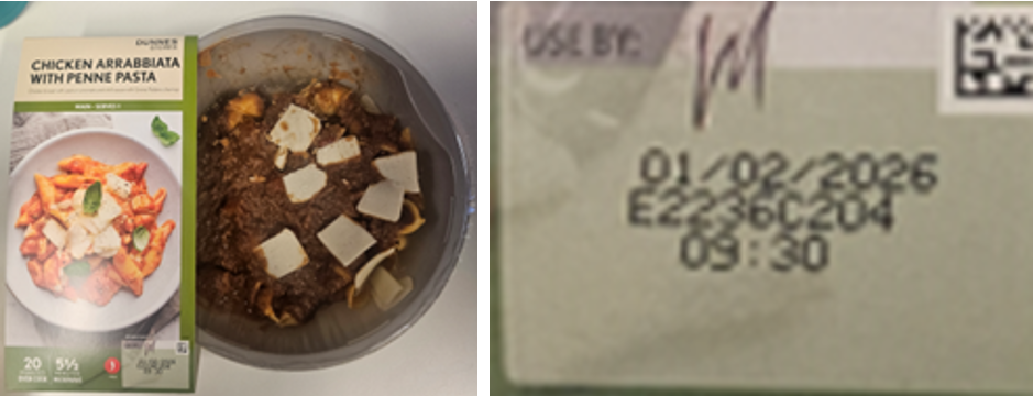 Dunnes Stores Chicken Arrabbiata with Penne Pasta