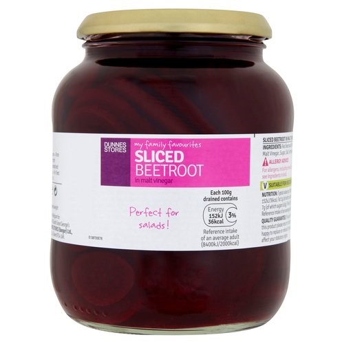 Dunnes Stores Sliced Beetroot in Malt Vinegar