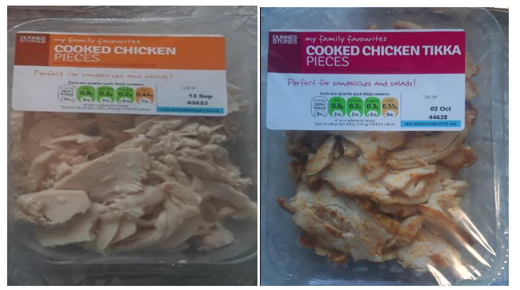 Dunnes cooked chicken