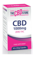 Packet of The CBD Store CBD Capsules