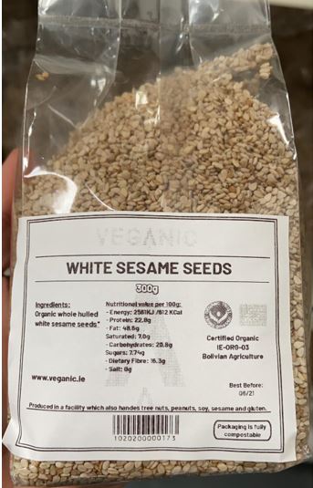Veganic Sesame Seeds
