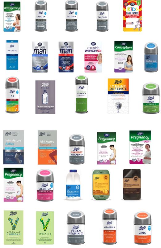 Boots Food Supplements 3