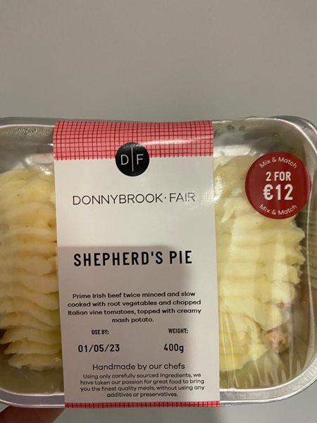 Donnybrook Fair Shepherd's Pie