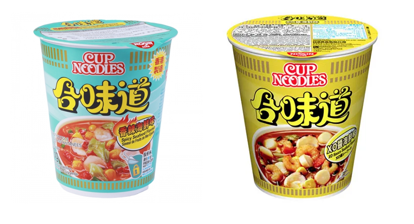 XO Seafood Flavor Noodles & Spicy Seafood Flavor Noodles