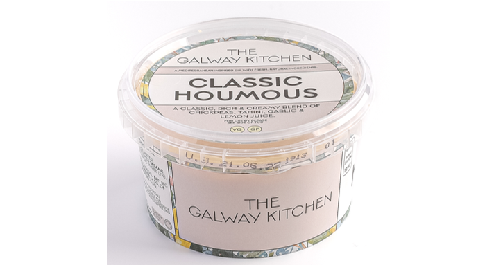 A tub of houmous