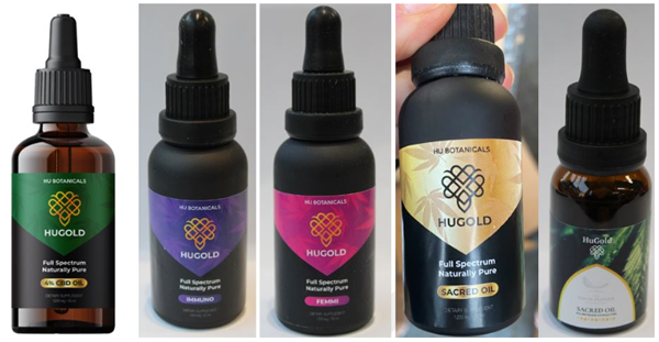 Hugold CBD Oil Products