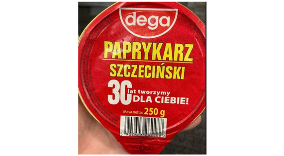 Dega Paprykarz Szczecinski (fish paste) 