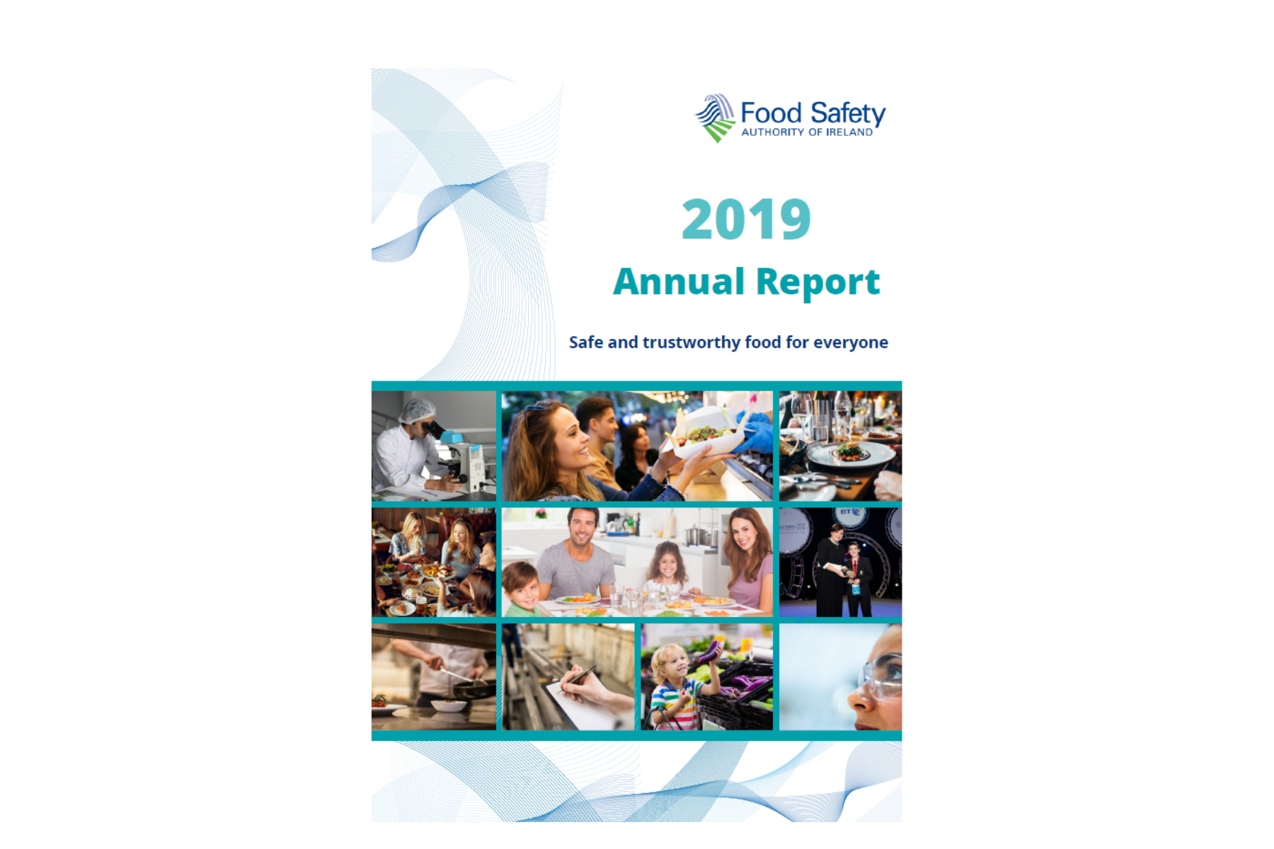 Front cover of the FSAI 2019 Annual Report
