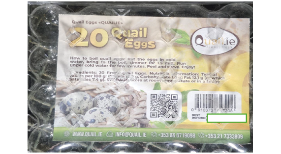 Quail eggs