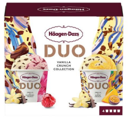 Häagen-Dazs Duo Vanilla Crunch Collection ice cream