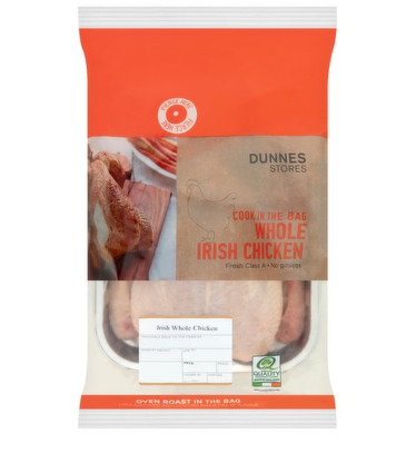 A bag of chicken from Dunnes Stores