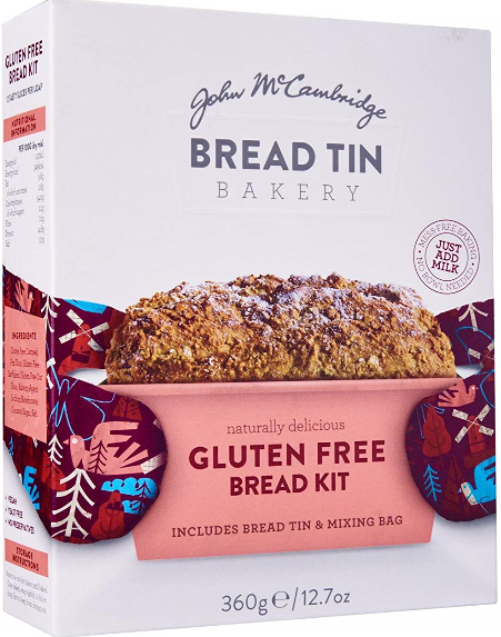 John McCambridge Bread Tin Bakery Gluten Free Bread Kit