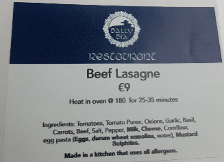 Bally Bia lasagne