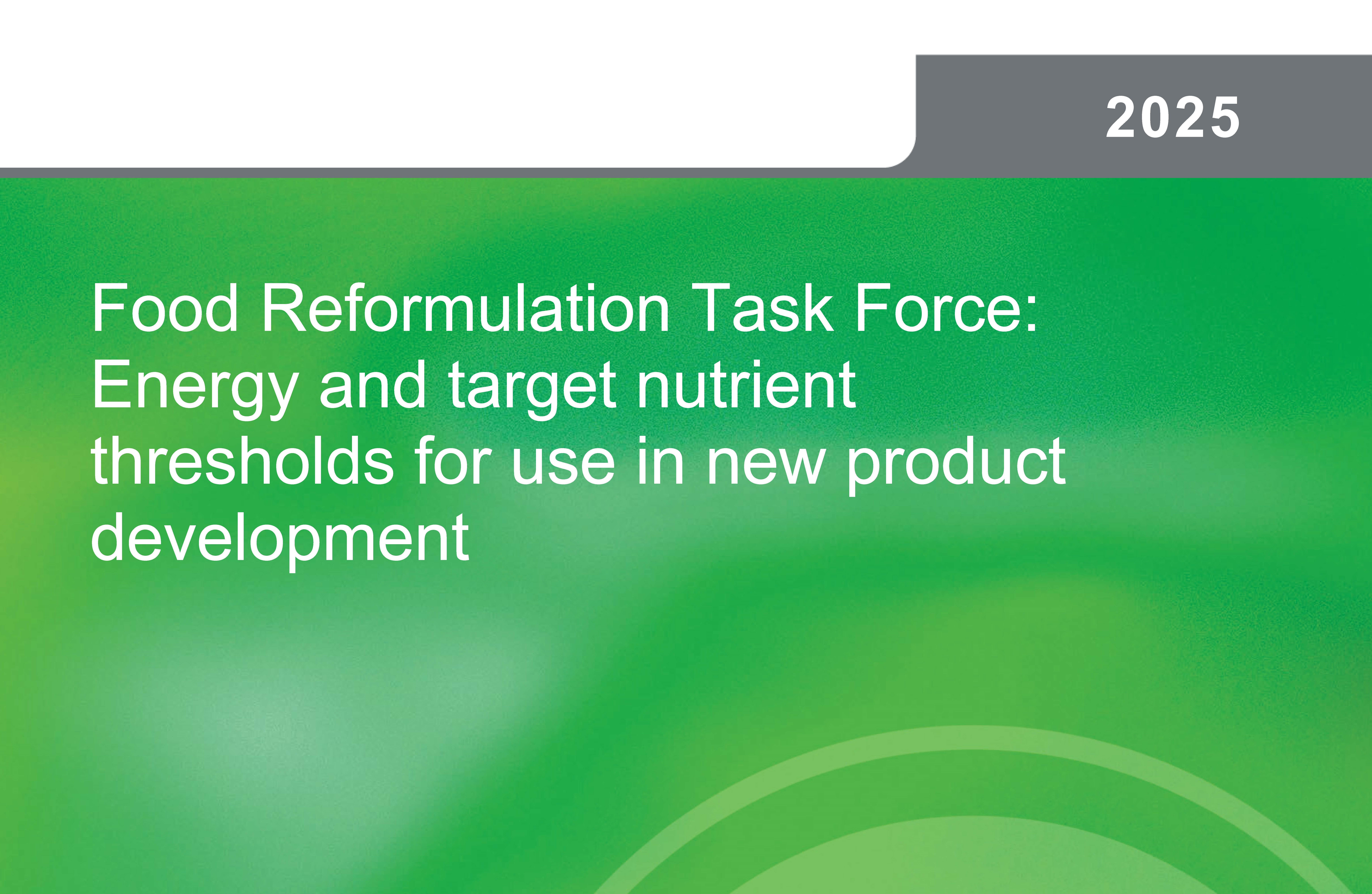 Front cover of report