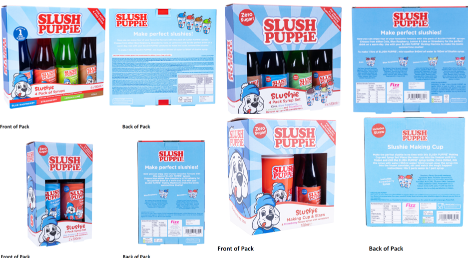 SLUSH PUPPiE products