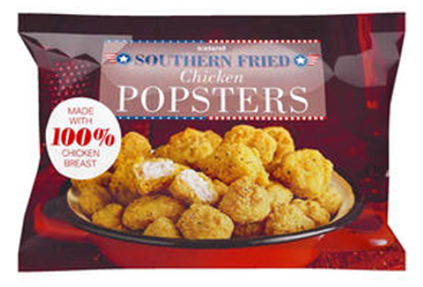 Iceland Southern Fried Chicken Popsters
