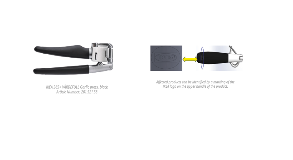 Image of IKEA garlic press