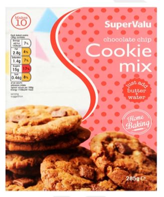 SuperValu Chocolate Chip Cookie Mix