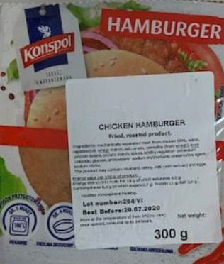 Chicken Hamburger