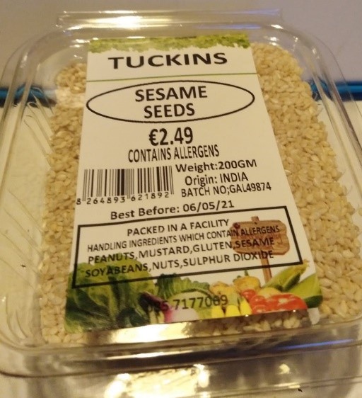 Tuckins Sesame seed