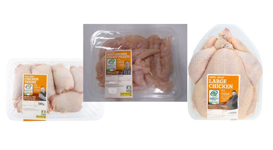 Pictures of Lidl chicken products