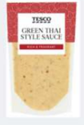 Tesco recall Thai Green Sauce
